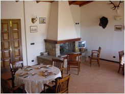 AFV Selva - Caccia agli ungolati, caccia al daino, caccia al capriolo, caccia al cinghiale - Interno della casa di caccia